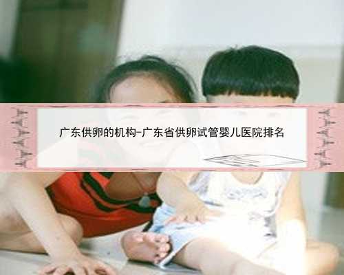 广东供卵的机构-广东省供卵试管婴儿医院排名